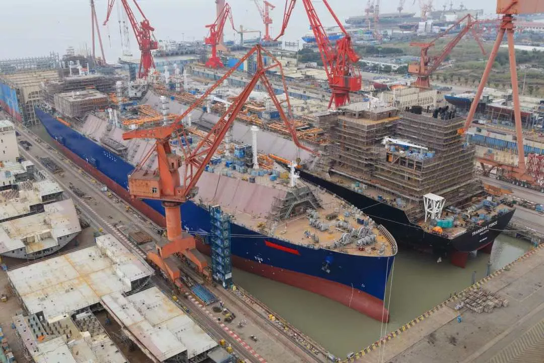 上海中海造船基地