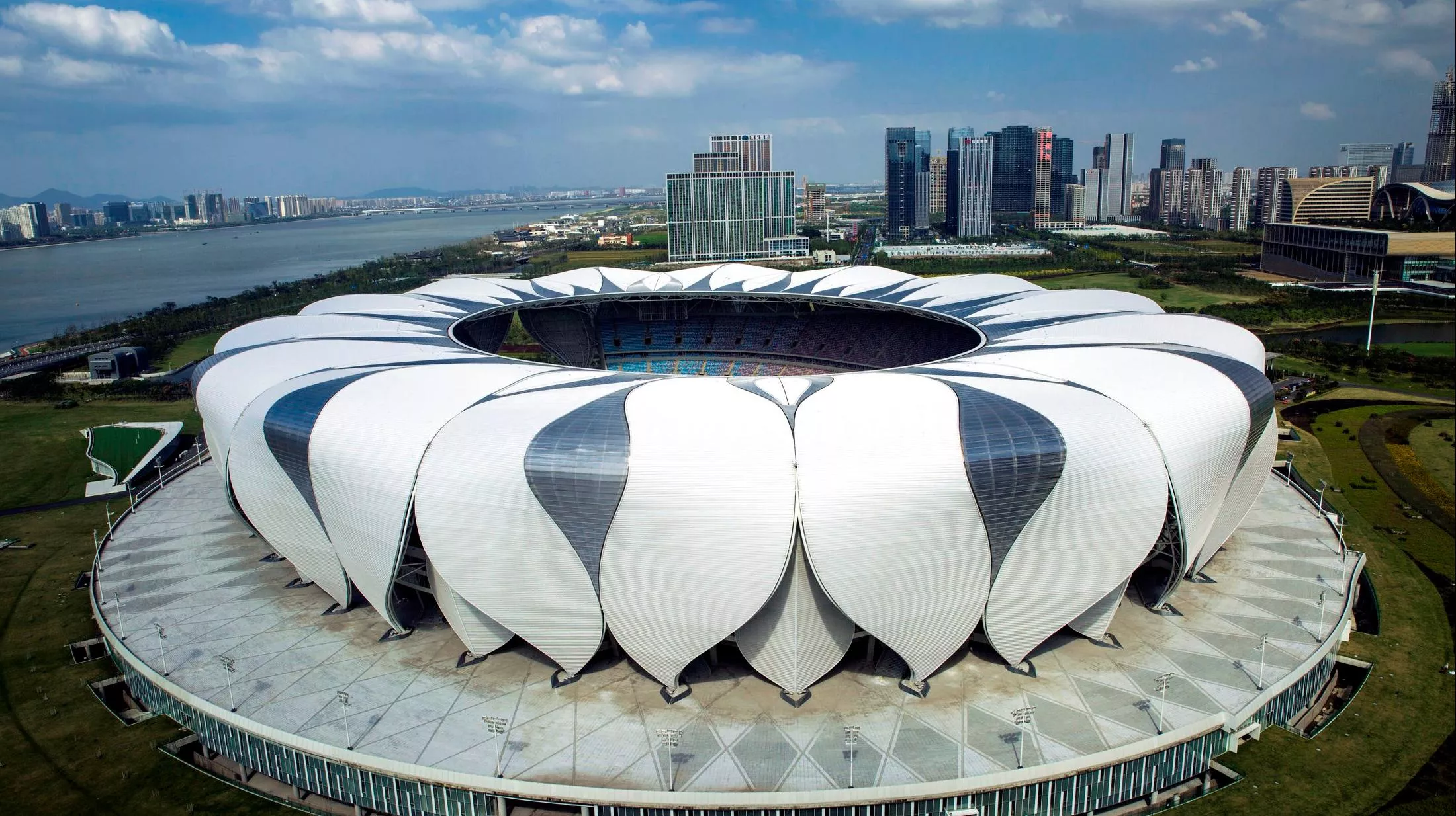 杜渗泰自愈防水产品用于杭州市奥体中心